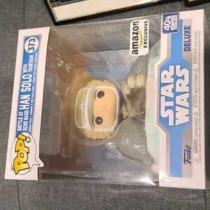 Funko Pop Battle at Echo Base Han solo with Tauntaun amazon exclusive